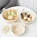 Environmentally Friendly Cotton Rope Fabric Handmade Storage Basket, Key Remote Control, Stationery, Jewelry, Cosmetics,_maomaolike.com