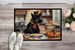 Scottish Terrier Fall Kitchen Pumpkins Doormat Front Door Mat Indoor Outdoor Rugs For Entryway, Non Slip Washable Low Pile, 24H X 36W_maomaolike.com