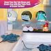 Stingray Turtle Design Floating Scum Cleaner, 3D Honeycomb Mesh Washable Reusable Sponge For Hot Tub Spa Pool Bathtub, Effectively Absorbs Oils Scum, Maintains Water Clarity And Extends Filter Life_maomaolike.com