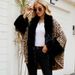 Women's Clothing autumn and winter rex rabbit fur warm thickened cloak shawl coat women_maomaolike.com
