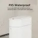 9L Two-way Automatic Bagging Adsorption Rubbish Bin Smart Sensor Trash With Lid Home Wall Mount Kitchen Dustbin Garbage_maomaolike.com