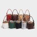 Vintage Drawstring Handbag High-End Bucket Pure Handmade Woven 2026 New Commuter Crossbody Bag_maomaolike.com
