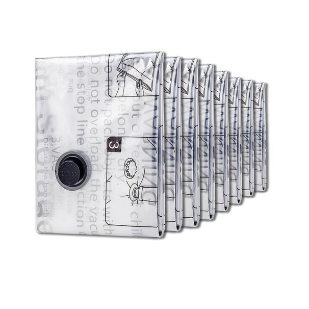Vacuum Storage Bags, Space Saver Bags Comforte Blankets Organizer For Clothes Hand Pump Not Included Wardrobe_maomaolike.com