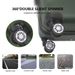 Green 3-Piece Premium ABS Luggage Set-20", 24", And 28" Suitcases With Multi-Position Handle, Silent Spinner Wheels, And TSA-Approved Lock-Durable, Stylish, And Spacious Travel Gear_maomaolike.com