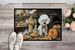Bichon Frise Fall Kitchen Pumpkins Doormat Front Door Mat Indoor Outdoor Rugs For Entryway, Non Slip Washable Low Pile, 24H X 36W_maomaolike.com