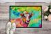Hippie Animal Malvi Cow Doormat Front Door Mat Indoor Outdoor Rugs For Entryway, Non Slip Washable Low Pile, 24H X 36W_maomaolike.com