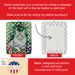 Turkish Angora Cat By The Christmas Tree Porcelain Ornament Christmas Tree Hanging Decorations For Home Christmas Holiday, Rectangle, Gift, Multicolor_maomaolike.com