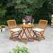 2 Pcs/set Solid Acacia Wood Frame Outdoor Quick-Folding Chairs With Seat Cushions_maomaolike.com