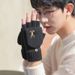 Sports Gloves Skiing Cycling Motorcycle Hiking Warm Gloves Gloves for men warm winter fingers open fingers autumn and winter knitted wool flap_maomaolike.com