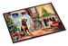Bloodhound Cozy Christmas Doormat Front Door Mat Indoor Outdoor Rugs For Entryway, Non Slip Washable Low Pile, 24H X 36W_maomaolike.com