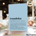Tsundoku Definition Painting Poster, Minimalist Typographic Poster, Relatable Literary-themed Decor Ideal For Home Reading Nook, Study Room_maomaolike.com
