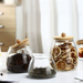 Bakery Store Special Dried Fruit Nut Crisp Storage Tangerine Peel Food Grade Tea Sealed Jar High Borosilicate Glass_maomaolike.com