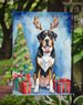 Greater Swiss Mountain Dog Christmas Reindeer Garden Flag Mailbox Flag Decorative Yard Flag Banner Outside Patio Artwork Yard Flower Beds, Garden Size, Multicolor_maomaolike.com