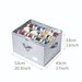Family Organizer 16 Grid Shoe Storage Box Household Large Capacity Adjustable Storage Artifact Shoe Box Dustproof Storage Box_maomaolike.com