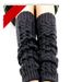 Unisex Thick wool socks and leg covers pile socks autumn and winter knitted foot covers thick eight shaped twist socks_maomaolike.com