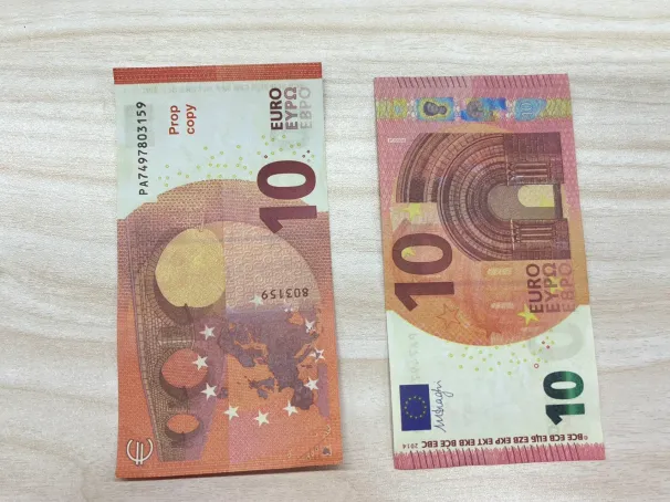 Copy Actual Banknotes 1:2 Size Money Euro Ffcjb Counterfeit Copy Money_maomaolike.com