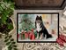 Finnish Lapphund Cozy Christmas Doormat Front Door Mat Indoor Outdoor Rugs For Entryway, Non Slip Washable Low Pile, 24H X 36W_maomaolike.com