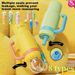 710ML Stainless Steel Fountain Tumbler Handle Leak Proof Whale Squirt Drinking Cup Water Bottle With Straw Creative G_maomaolike.com