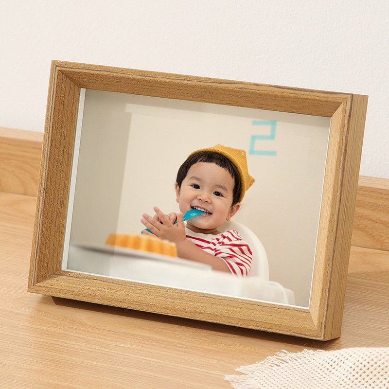 Solid Wood Stand Empty Frame 6inch 7inch 8inch Photo Printing And Framing Wholesale Handmade_maomaolike.com