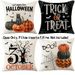 Hot Selling Halloween Cat Countdown Pattern Printed Linen Home Holiday Living Room Sofa_maomaolike.com