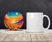 Colorful Marigolds Large Sandstone Coasters Pack Of 4 Absorbent Round Coasters Decor Gifts For Men Or Women, 4 In, Multicolor_maomaolike.com