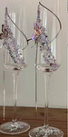 Galaxy Crushed Stone Toasting Festive Red Champagne Cup Handmade New Wedding Gift For Best Friend 2025_maomaolike.com