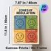 Zones Of Regulation Painting Poster, Vibrant Color-coded Emotion Chart Poster, Assists With Recognizing And Managing Emotions, Ideal For Office_maomaolike.com