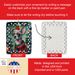 Chinese Crested Christmas Porcelain Ornament Christmas Tree Hanging Decorations For Home Christmas Holiday, Rectangle, Gift, Multicolor_maomaolike.com