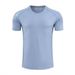 Men's Clothing Quick-Drying Short-Sleeved Ice Silk Breathable Sports Running Fitness Clothes Ice Sense T-Shirt Training Track And Field Suit_maomaolike.com