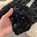 Women's Clothing elegant temperament jumpsuit female ins wear one shoulder fur splicing sequins slim trousers_maomaolike.com
