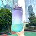 Plastic cup water cup student high appearance portable outdoor sports large water cup large capacity ton barrel fitness kettle_maomaolike.com