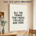 Inspirational Quote Painting Poster, Minimalist Typographic Poster, Uplifting "All The Things That Make You Rich Are Free" Message, Ideal For Living_maomaolike.com