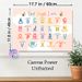 God Says I Am Alphabet Painting Poster, Colorful Cheerful Typographic Poster, Uplifting Religious Affirmations Ideal For Home And Spiritual Living_maomaolike.com