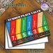 Number Place Value Painting Poster, Vibrant Chalk-style Math Educational Poster, Clear Place Value Learning Guide, Ideal For Classrooms And Study_maomaolike.com