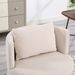 Upholstered Barrel Accent Chair With Ottoman, Living Room Side Chair With Storage, Single Sofa Armchair_maomaolike.com