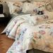 2 Skin-Friendly 100S Pima Four-Piece Set American Country Style Digital Print Pure Cotton Duvet Cover Bedding_maomaolike.com