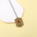 Movie Child's Play Heart Of Damballa Vintage Distressed Ruby Engraved Amulet Pendant Necklace Film Peripherals Charm_maomaolike.com