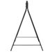 Outsunny Metal Porch Swing Stand, Heavy Duty Swing Frame, Hanging Chair Stand Only, 528 LBS Weight Capacity, For Backyard, Patio, Lawn, Playground, Black_maomaolike.com