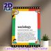 Sociology Themed Painting Poster, Colorful Cartoon-style Educational Poster, Humorous Informative Definition Design, Suitable For Classroom, Study_maomaolike.com