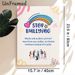 Stop Bullying Themed Painting Poster, Vibrant Cartoon-style Anti-Bullying Poster, Spreads Kindness-focused Message, Ideal For Office, Community Common_maomaolike.com