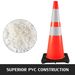 VEVOR 6Pack 36" Traffic Cones, Safety Road Parking Cone With Black Weighted Base, PVC Orange Traffic Safety Cones, Hazard Cones Reflective Collars For Construction Traffic Parking_maomaolike.com