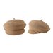 Hot Sale Wool Peaked Beret Women's Season Face-Showing Little Korean Style Knitted Fashion Newsboy British Elegance Painter Cap_maomaolike.com