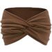 Wide-brimmed women's sports headband Sweat-absorbing retro European and American hair accessories big head women's headband wholesale_maomaolike.com