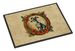 Italian Greyhound Christmas Flowers Doormat Front Door Mat Indoor Outdoor Rugs For Entryway, Non Slip Washable Low Pile, 24H X 36W_maomaolike.com
