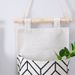 Ready Stock 3 Pockets Linen Cotton Hanging Storage Organizer, Wall Door Mount Closet Storage Bag For Bathroom Living Room Small Sundries
_maomaolike.com