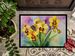 Orchids In Watercolor Doormat Front Door Mat Indoor Outdoor Rugs For Entryway, Non Slip Washable Low Pile, 24H X 36W_maomaolike.com