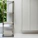 Korean White 4-Tier Heavy Duty Stainless Steel Storage Shelving Unit, 100lbs/shelf (49"H X 14.9"W X 13.7"D) For Indoor/Outdoor Organization , Modular Rack, Extremely Durabl_maomaolike.com