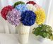 Ziyan Single Brushed DIY Wedding Hydrangea Artificial Photography Prop Decoration Fake Flower Green Plant Wholesale_maomaolike.com