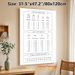 Baking Measurement Conversion Painting Poster, Minimalist Line Style Poster, Practical Reference For Liquid & Dry Measures, Oven Temperature_maomaolike.com
