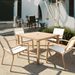 Set Of 4 Outdoor Patio Chairs, Integrated Stackable Wrought Iron Furniture Dining Chairs With Arms, Textilene Fabric Indoor Outdoor Chairs For Porch, Yard, Lawn, Garden_maomaolike.com